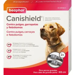 Beaphar Canishield Collar Antiparasitario Perro 65 cm Pack 2 ud