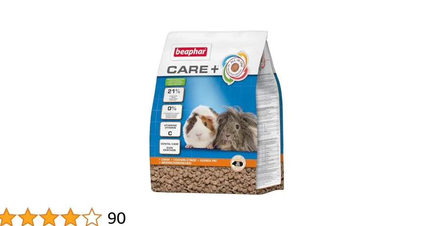 Beaphar Care+ Comida para Cobayas Extrudida 1,5kg