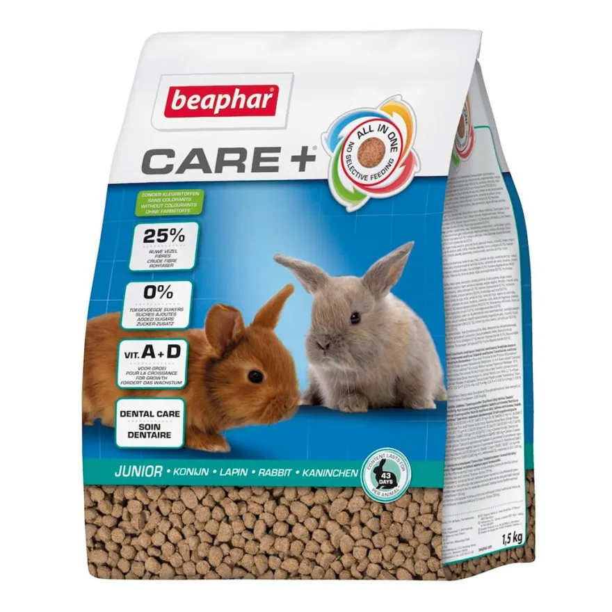 Beaphar Care+ Conejo Jr Pienso Sólido 1,5kg