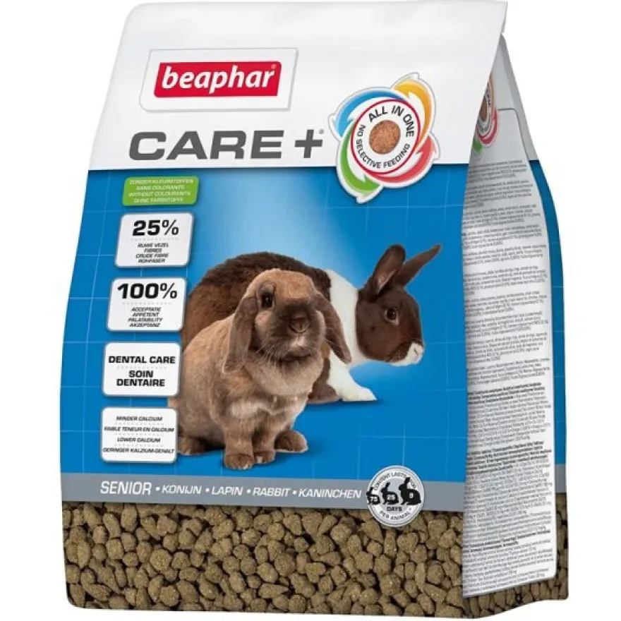 Beaphar Care+ Conejo Senior Alimento Sólido 1.5kg