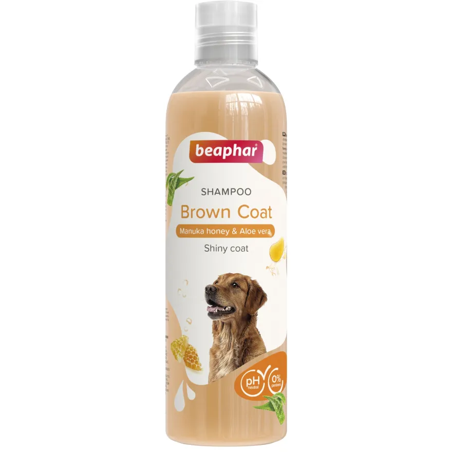 Beaphar Champú para Perros de Pelo Marrón 250ml