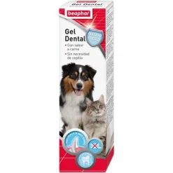 Beaphar Gel Dental Higiene Bucal Carne 100g