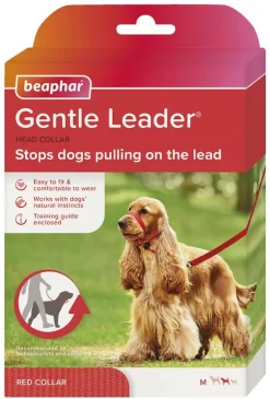 Beaphar Gentle Leader Collar de Cabeza Talla L Rojo 1 ud