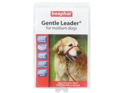 Beaphar Gentle Leader Collar de Adiestramiento M, 1 collar + 1 guía