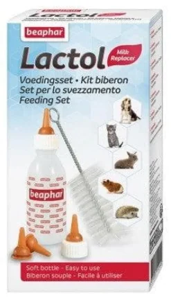Beaphar Kit Lactol Biberón Blanco 1 ud