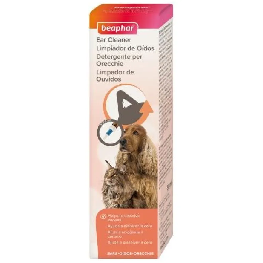 Beaphar Limpiador de Oídos Líquido 50ml