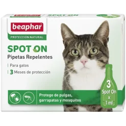 Beaphar Pipetas Repelentes para Gatos 3 uds