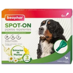 Beaphar Pipetas Repulsivas Antiparasitarias Grandes 6 ud