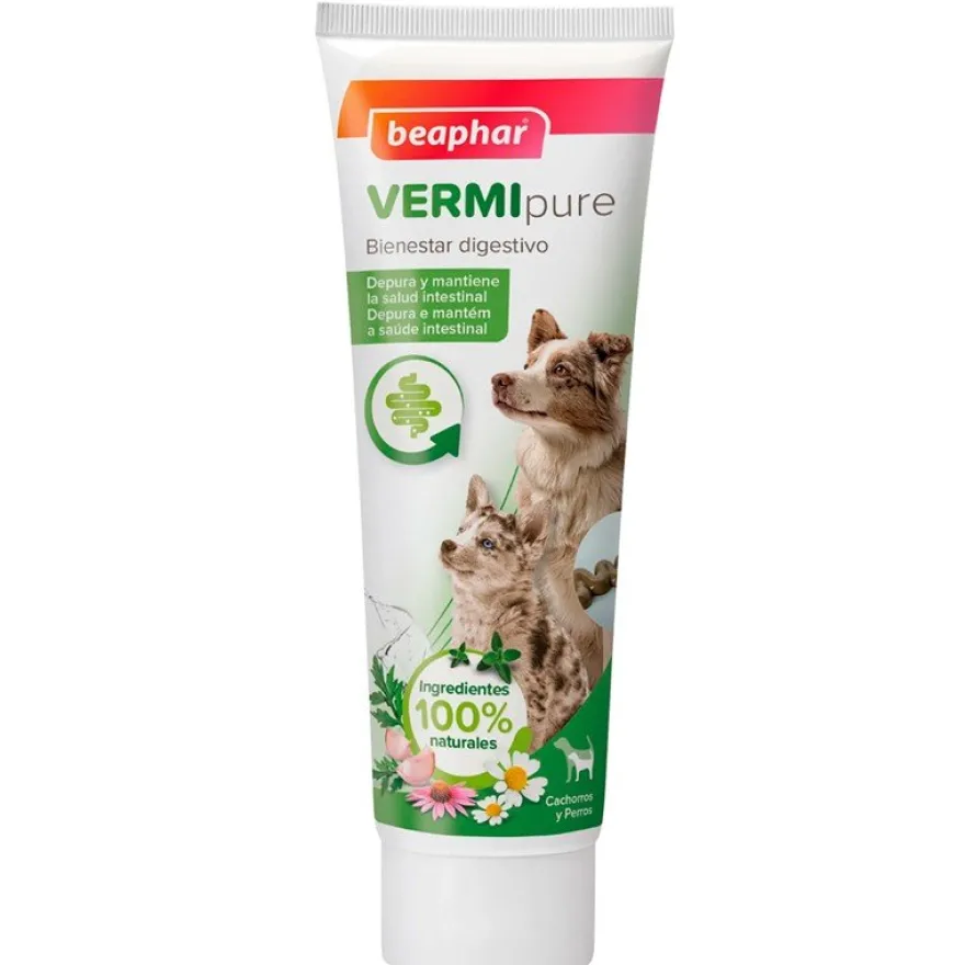 Beaphar Vermipure Pasta Natural para Perros 100g