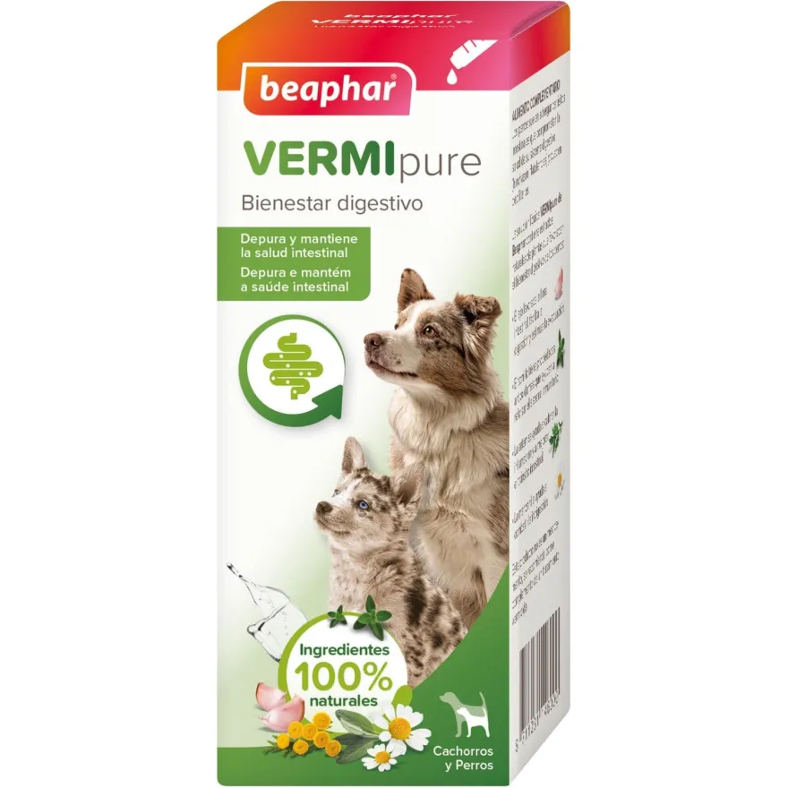 Beaphar Vermipure Solución Antiparasitaria 50ml