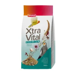 Beaphar Xtravital Periquitos Grandes Comida Mixta 1Kg