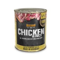 Belcando Lata Pollo y Pato con Mijo y Zanahoria 800 g