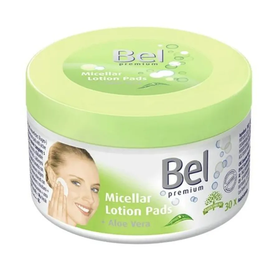 BEL Discos Húmedos Cara Aloe Vera 30 uds