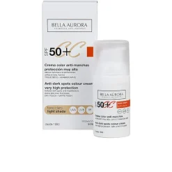 Bella Aurora Cc Cream Anti-Manchas Spf50+ Tono Claro