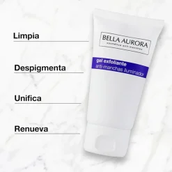 Bella Aurora Gel Exfoliante Peeling Enzimático Facial 75 ml