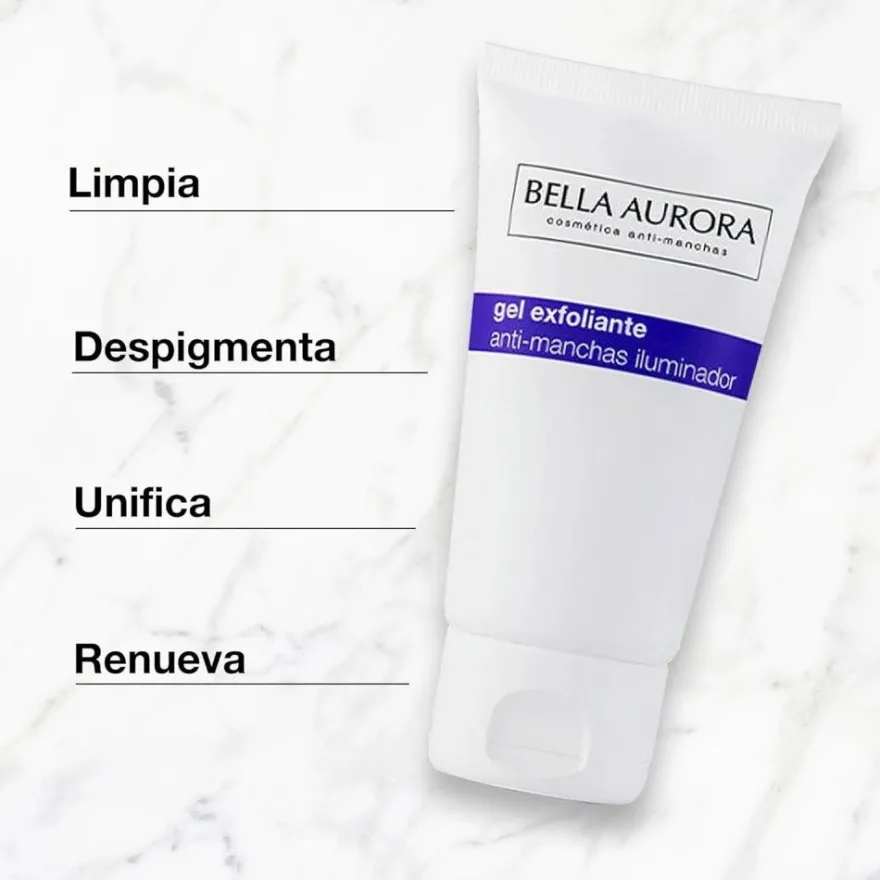 Bella Aurora Gel Exfoliante Peeling Enzimático Facial 75 ml