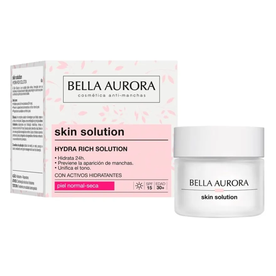 Bella Aurora Hydra Rich Solution Crema Hidratante Intensiva SPF15 50 ml