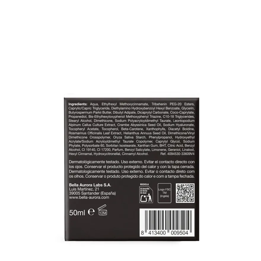Bella Aurora Splendor 60 Crema Redensificante 50 ml