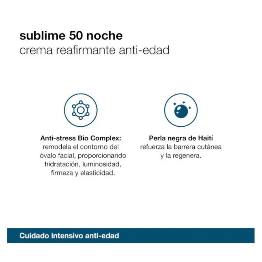 BELLA AURORA Sublime 50 Crema Reafirmante Noche 50ml