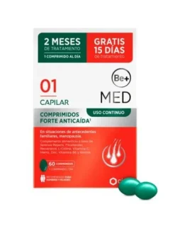 Be+ Med Capilar Uso Continuo Forte Complemento Alimenticio 60 comprimidos