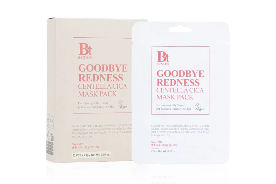 Benton Goodbye Redness Centella Cica Mask 23g