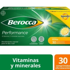 BEROCCA Performance Naranja 30 Comprimidos Efervescentes