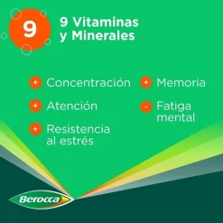 BEROCCA Performance Naranja 30 Comprimidos Efervescentes