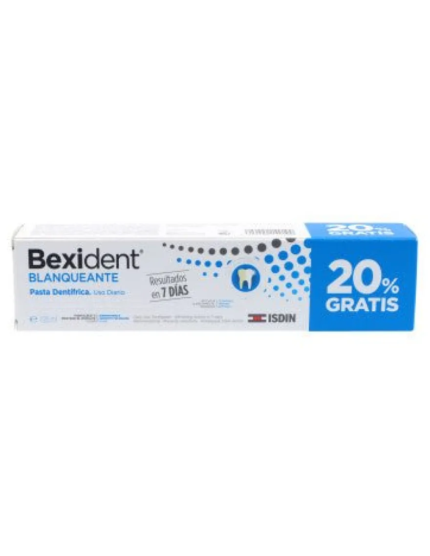 Bexident Pasta Dentífrica Blanqueante Menta Suave 125ml