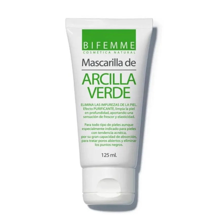 Bifemme Mascarilla de Arcilla Verde 125 ml