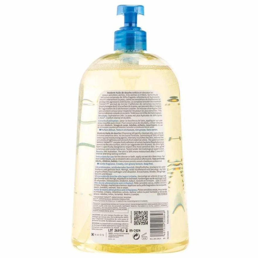 BIODERMA Atoderm Aceite de Ducha 1l