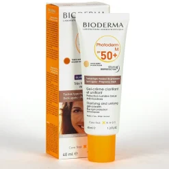 BIODERMA PHOTODERM M Gel-Crema Protectora Color Dorado SPF50+ (40ml)