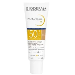 BIODERMA PHOTODERM M Gel-Crema Protectora Color Dorado SPF50+ (40ml)