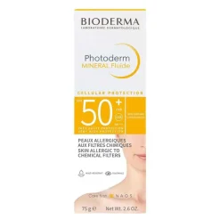 Bioderma Photoderm Mineral Fluido Solar Facial SPF50+ 75 g