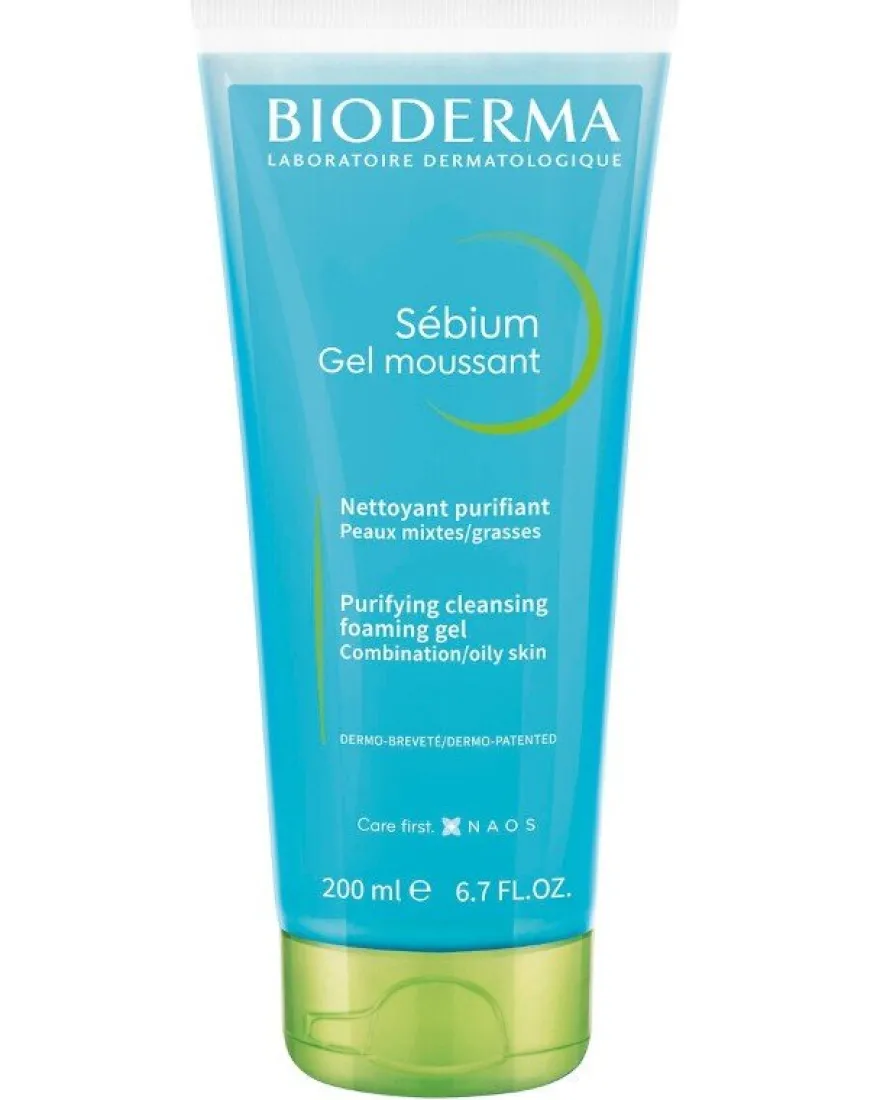BIODERMA Sébium Gel Purificante Moussant 200ml