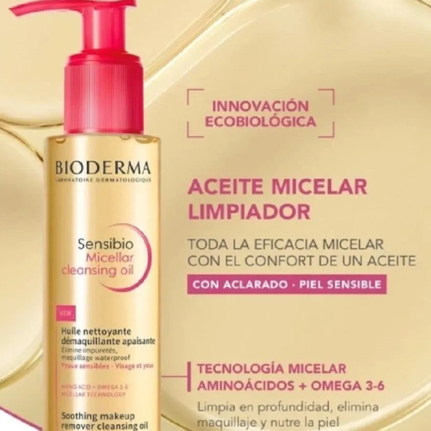 Bioderma Sensibio Aceite Micelar Limpiador 150ml