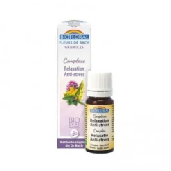 Biofloral Complejo Relajación & Antiestrés Flores de Bach Bio Gránulos Sin Alcohol 9 g