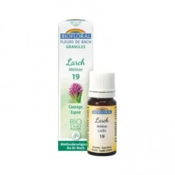 Biofloral Larch - Alerce 19 (Coraje y Esperanza) Flores de Bach Bio Gránulos Sin Alcohol 9 g