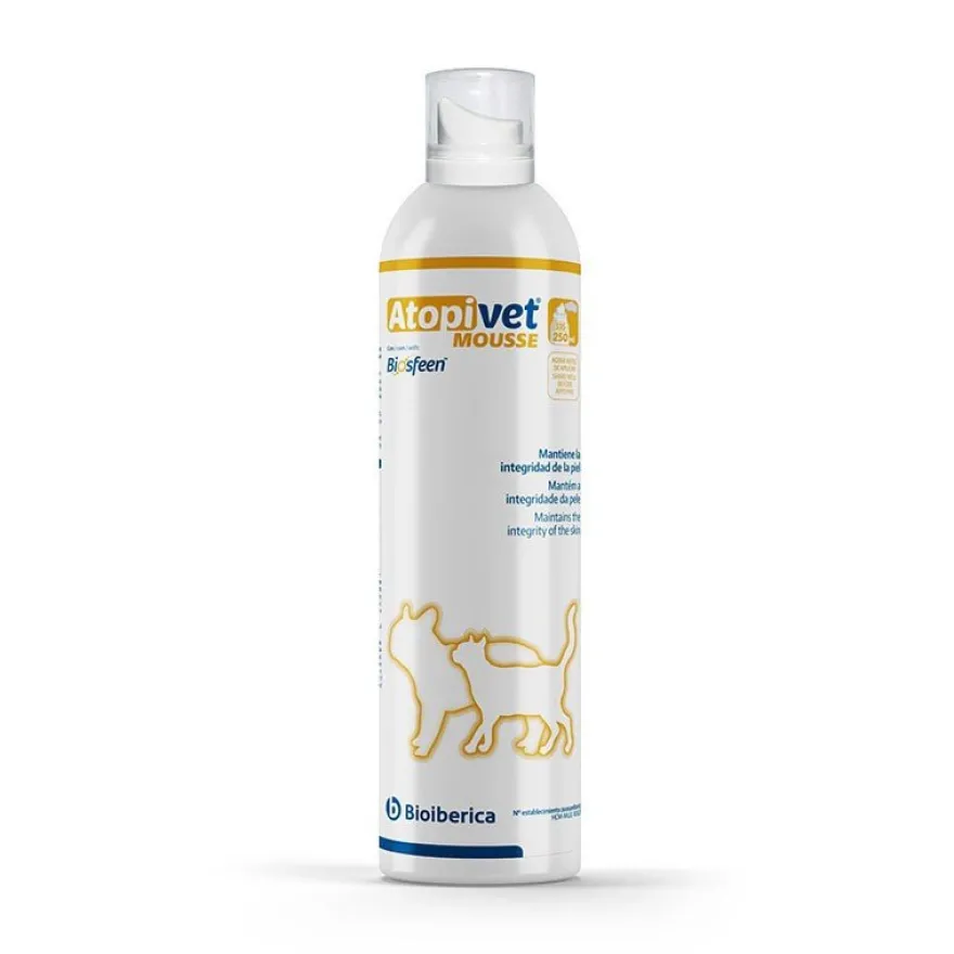Bioiberica Atopivet Mousse Higiene Piel 250ml