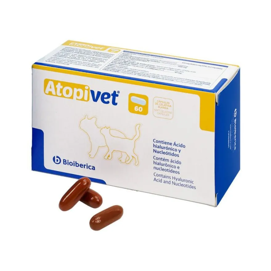 Bioiberica Atopivet Suplemento Cápsulas 60 ud