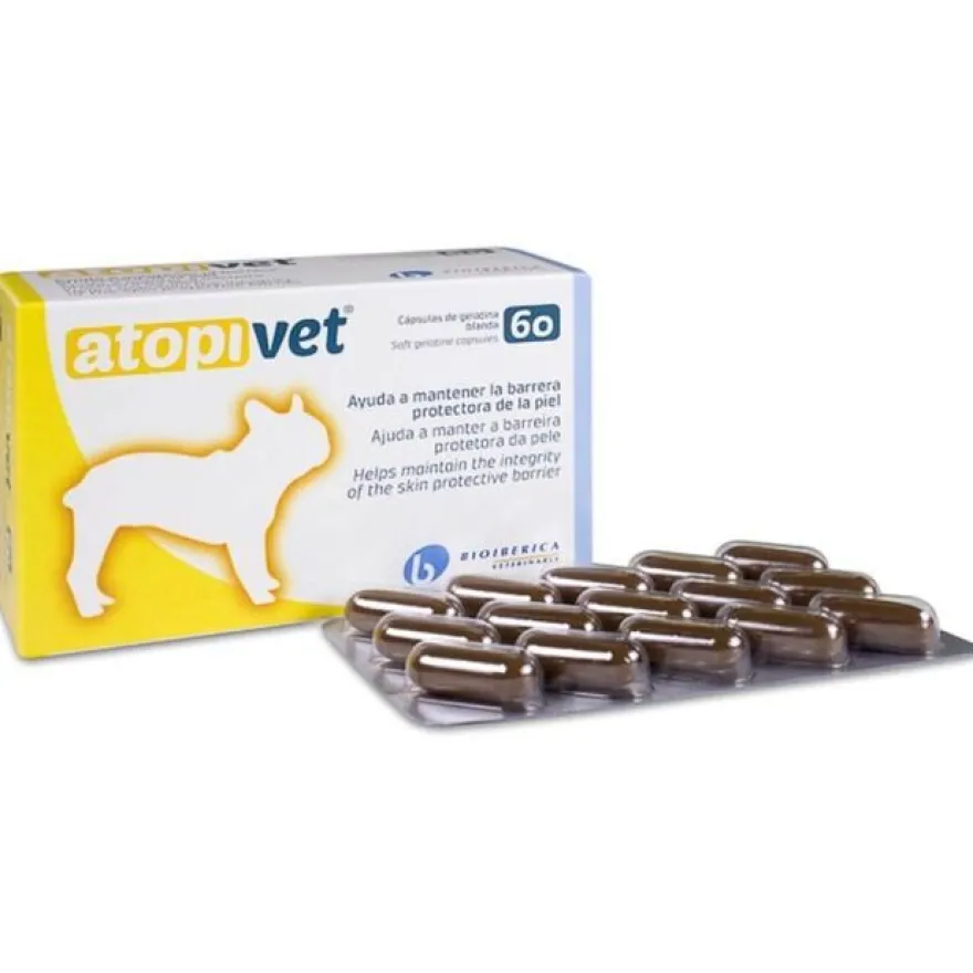 Bioiberica Atopivet Suplemento Cápsulas 60 ud