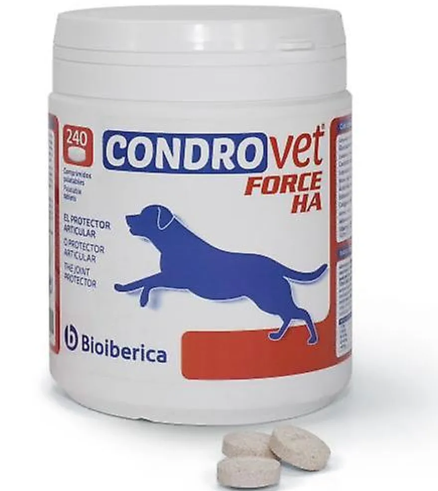 Bioiberica Condrovet Force HA Suplemento para Perros 240 comprimidos