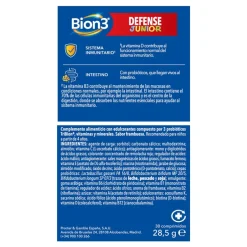 Bion3 Defense Junior30 Comprimidos Masticables