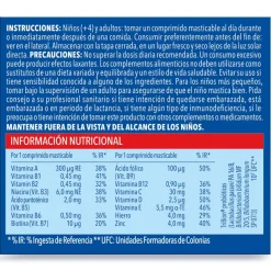 Bion3 Defense Junior30 Comprimidos Masticables
