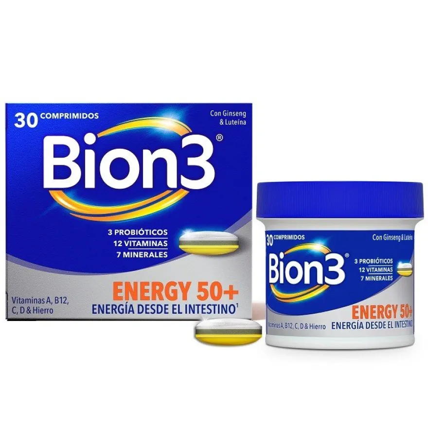 Bion3 Energy 50+ (30 Comprimidos)