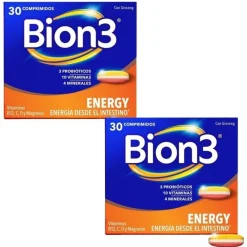 Bion3 Energy Duplo 2x30 Cápsulas