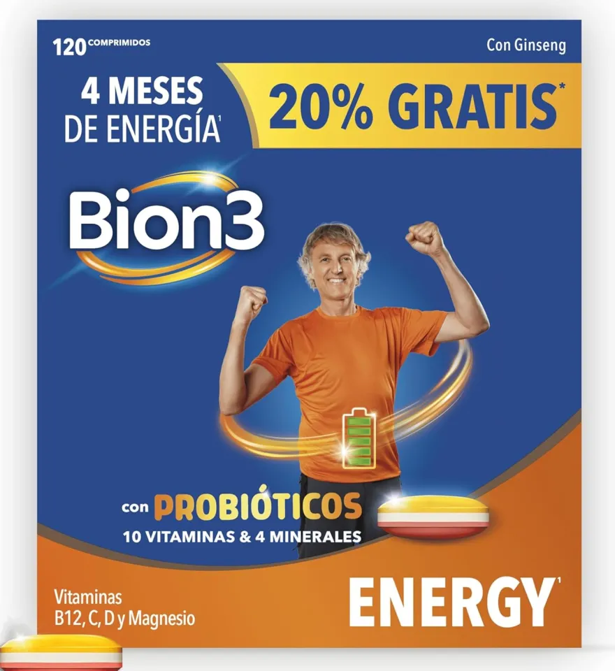 Bion3 Energy Special Pack 120 Comprimidos