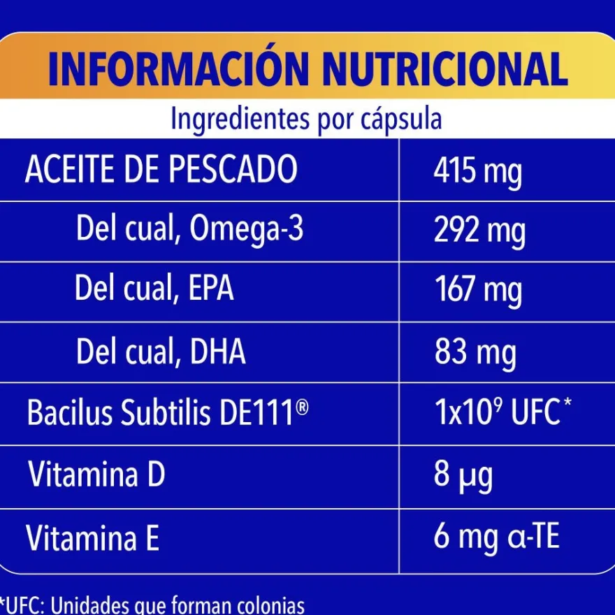 Bion3 Omega-3 Suplemento Cardiovascular 30 Cápsulas