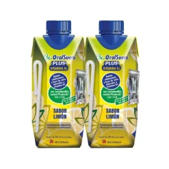 Bi-OralSuero Plus Vitamina D3 sabor Limón 2x330 ml