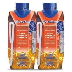 Bi-OralSuero Probiótico Sabor Naranja 2x330 ml