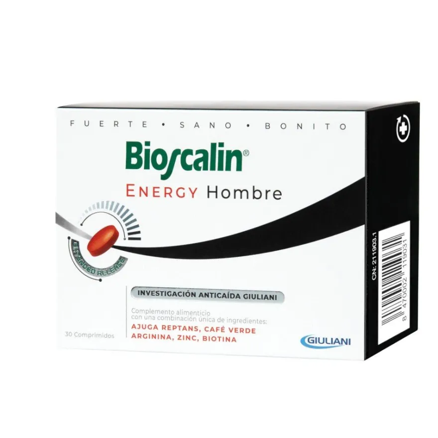 Bioscalin Energy Hombre 30 Comprimidos